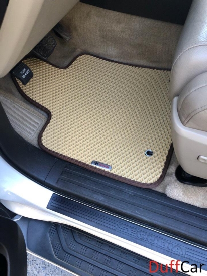 Автомобильные коврики Toyota Sequoia II (XK60) 7 мест (2008 - 2017)